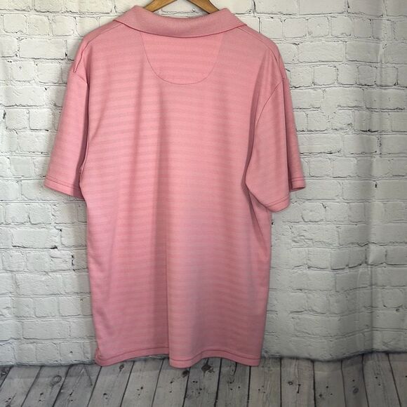 Men's XL Jack Nicklaus Pink Short Sleeve Golf Polo Shirt - Picture 5 of 8